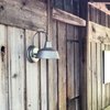 Design House Mason 1-Light Galvanized Outdoor Wall Barn Light Sconce 579383